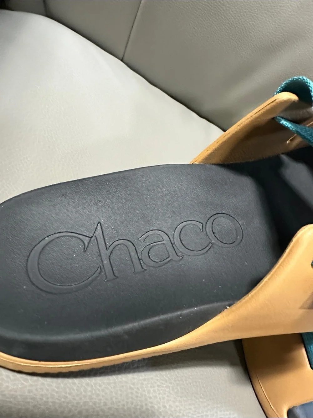 Chaco Chillos Slide Sandals Women’s Size 9 Blue Adjustable Comfort